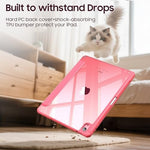Fintie smart cover showing the automatic wake and sleep feature when opening the magnetic lid