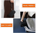 Supmay dual zipper wireless speaker protective case with comfortable carrying handle