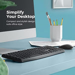Lovaky silent click wireless mouse highlighting the three adjustable DPI sensitivity levels