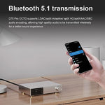Side profile of the compact and sleek Topping D70 Pro OCTO aluminum desktop audio decoder