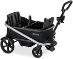 Infant car seat mounted on BOB Gear Renegade Wagon using adapter
