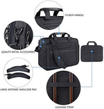 KROSER computer bag interior organization pockets