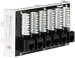 Legrand On-Q AC106A6 network module ports close up