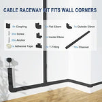 Bestong PVC cable track system demonstrating snap-on cover mechanism for easy wire insertion.