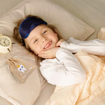 Detailed view of the 4 piece tooth fairy gift set components