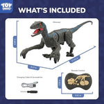 Detailed view of non-slip feet on Steam Life RC raptor