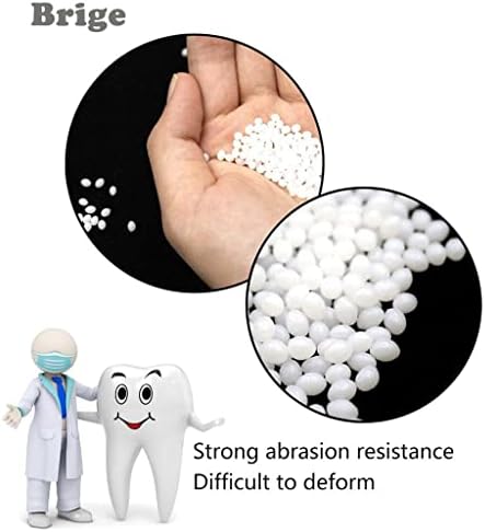 DIY temporary tooth replacement using Brige thermal beads