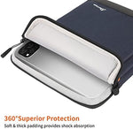 Simtop 11 Inch Tablet Case Accordion Pocket Open