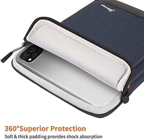 Simtop 11 Inch Tablet Case Accordion Pocket Open