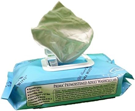 Prima Wipes hypoallergenic body cleansing cloths