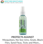 Authentic USA imported DEET free insect repellent combo packaging details.