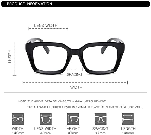 Eylrim clear lens glasses lifestyle product shot