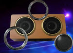 Professional grade foam speaker surround rings for DIY projects