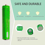 Nraonrn AAA 400mAh rechargeable power cells highlighting the eco friendly heavy metal free manufacturing label