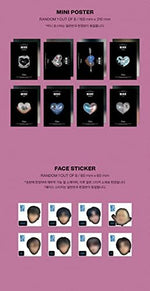 Dreamus Maxident T-Crush and Heart box set back view detailing track list and official authentication holographic seal