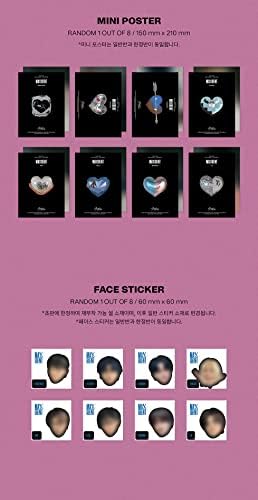 Dreamus Maxident T-Crush and Heart box set back view detailing track list and official authentication holographic seal