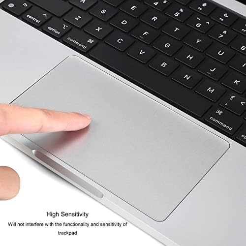 ImComor touch pad skin packaging showcasing two pieces of clear protective film
