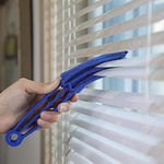 Demonstration of using the handheld microfiber duster tool wet with cleaning spray for heavy grime.