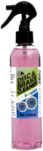 SpinPower Disc and Brake Cleaner 240ml front view spray bottle