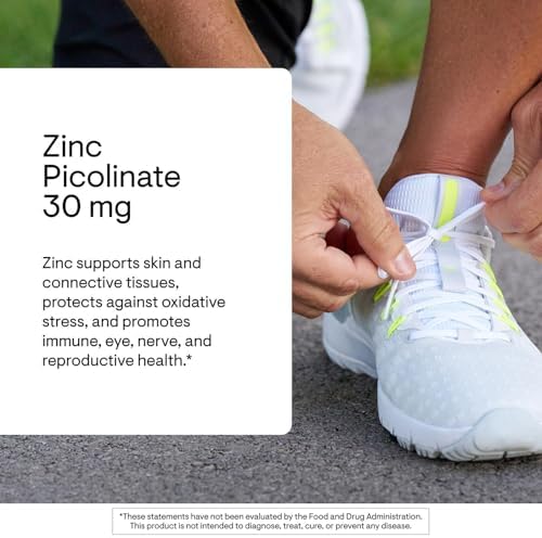Thorne premium zinc picolinate supplement for skin and hormone support