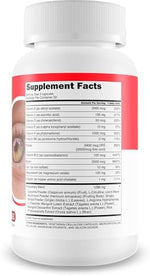 True You Health eye supplement bottle side view showing branding