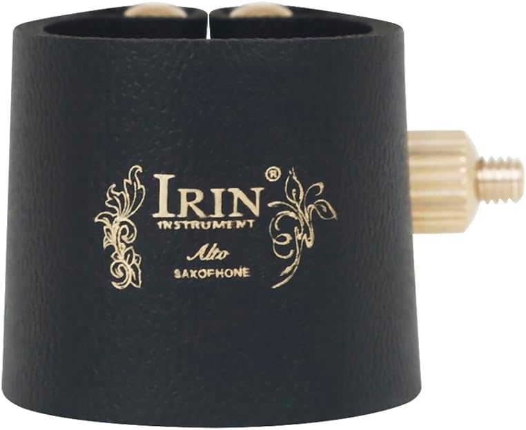 OriGlam PU leather ligature with gold screws