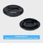 Close up view of the durable ABS build on the JJC rotating lens barrier for outdoor photography.