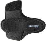 Silverts easy close sandals showing adjustable hook and loop straps for diabetics