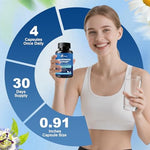 Femmetra imported American nerve supplement container displaying manufacturing certification.