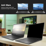 LUSA DESIGN premium laptop protective layer blocking ultraviolet rays and reducing eye strain.