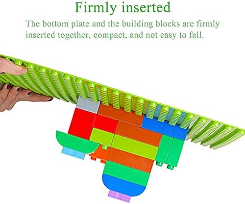 Building bricks attached to JNZong baseplates