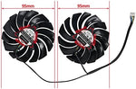 Twelve volt zero point forty ampere graphics card cooler fan layout