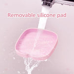 Hygienic white dental appliance box with top air vents
