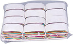 Close up of colorful stage magic paper streamer coils