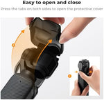 Close up view of the inner lining on the K&F Concept DJI Osmo Pocket 3 protective case