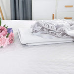 Close up showing extra deep pocket depth for high mattresses