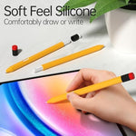 Drop resistant flexible silicone material demonstration for stylus protection