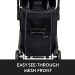Evenflo Shyft DualRide stroller organizer bag detached showing the convenient integrated carry handles for shopping tote use.