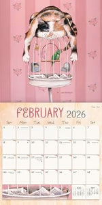 2026 Gary Patterson - Cats Wall Calendar - Image 4