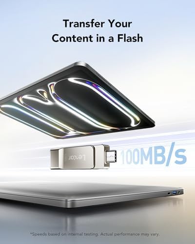 Lexar 128GB compact 26-gram portable pendrive dimensions and lightweight structure display