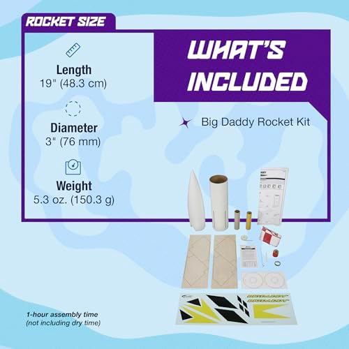 Estes Big Daddy Flying Model Rocket Kit - Image 4