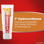 Maximum strength hydrocortisone ointment for psoriasis and skin inflammation.