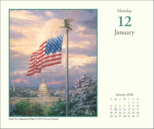 Thomas Kinkade Studios 2026 Day-to-Day Calendar - Image 4