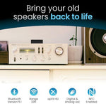 Premium packaging contents of the authentic imported high-fidelity music streaming device