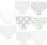 Stretchy elastic waistband detail on BaeBae Goods potty training pants for three years