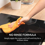 HOPE'S non-scratching cleaning cream for ceramic ranges and induction hobs.