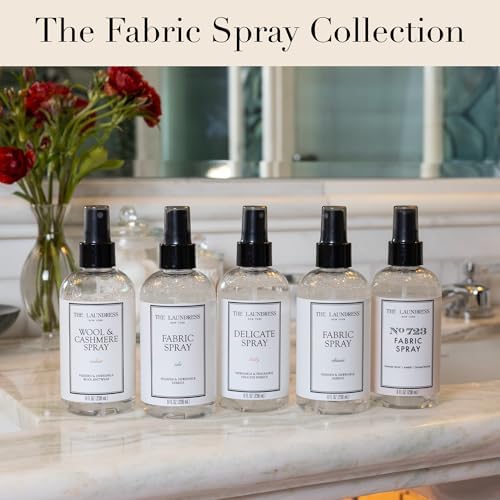 The Laundress eight fluid ounce fabric deodorizer for natural moth protection
