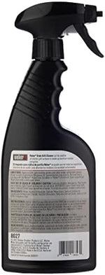 Weber outdoor grill spray degreaser bottle back label