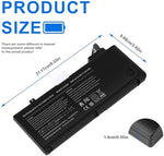 Asuncell A1322 unibody laptop battery showing technical specifications label