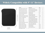 TiMOVO protective case open compartment displaying soft fleece lining texture